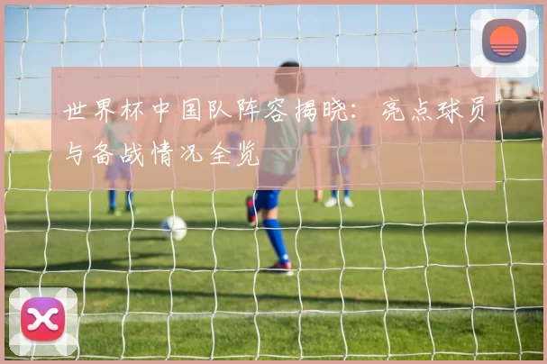 世界杯中国队阵容揭晓:亮点球员与备战情况全览