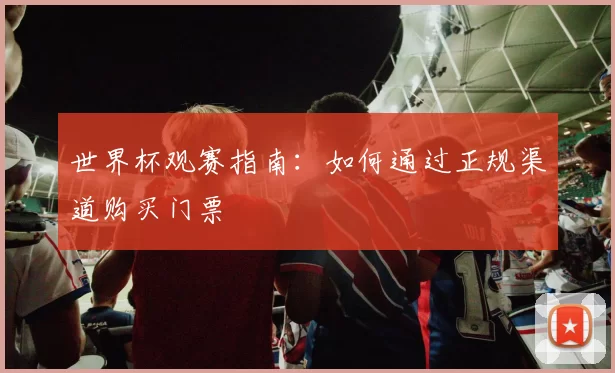 世界杯观赛指南:如何通过正规渠道购买门票